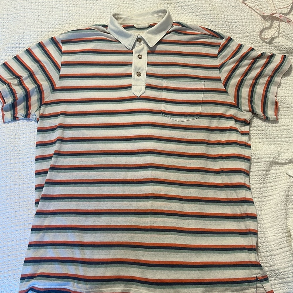 Marine layer respun polo XL